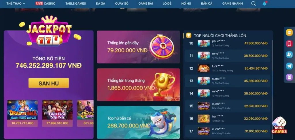 Thưởng nạp tiền VIP tại 36win link